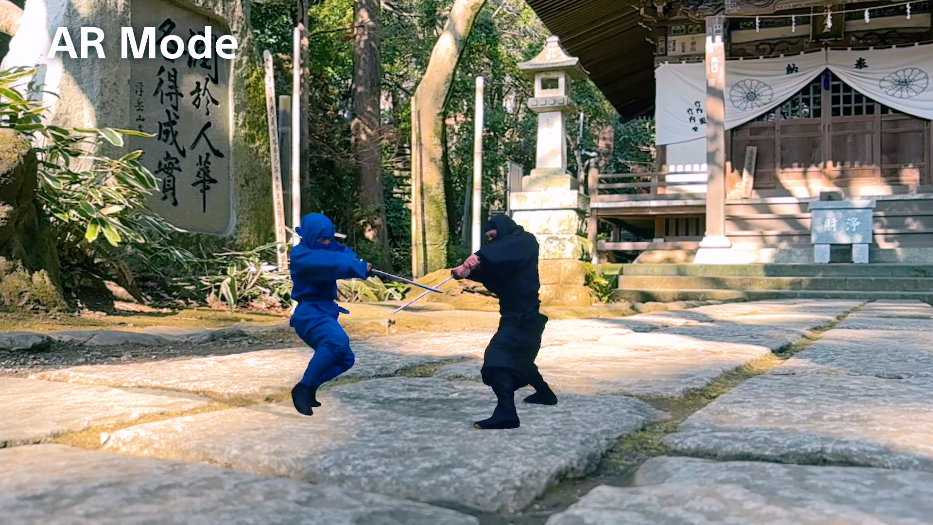 撮影モード(ARモード内)
*床面の定位あり